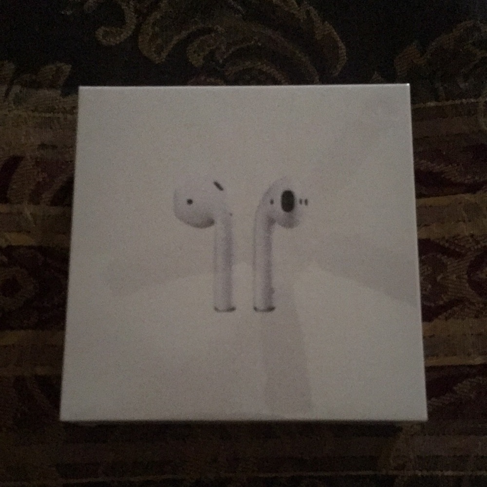 SEALED, UNOPENED APPLE AIRPODS WITH CHARGING CASE